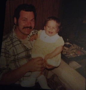 Me & my dad - 1st bday